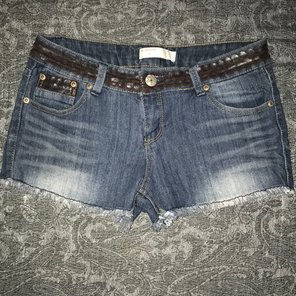 Jean shorts